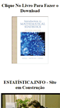 Mobile Screenshot of estatistica.info